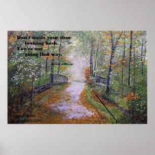 VERGETEN UW TIJD NIET OM HET LOTHBRAK POSTER TERUG