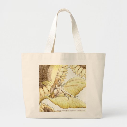 vergeten zomer grote tote bag (Voorkant)