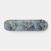 Vergeten Zomer Zeemeermin Paar Skateboard (Horizontaal)