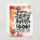 Vergeven Briefkaart (Voorkant / Achterkant)