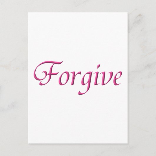 Vergeven Briefkaart (Voorkant)