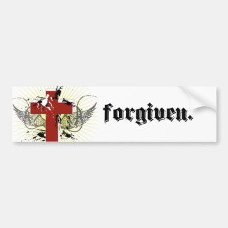 vergeven bumpersticker
