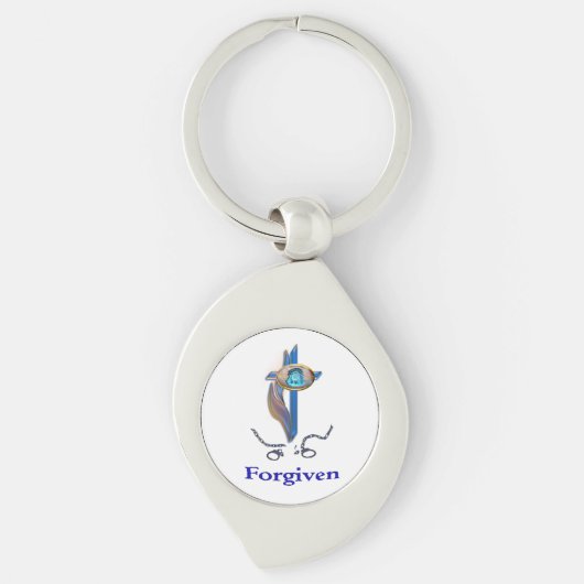 Vergeven christen sleutelhanger (Voorkant)