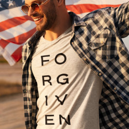 Vergeven christen t-shirt
