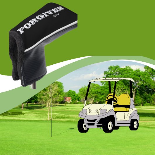 Vergeven door God Christelijk Golfheadcover