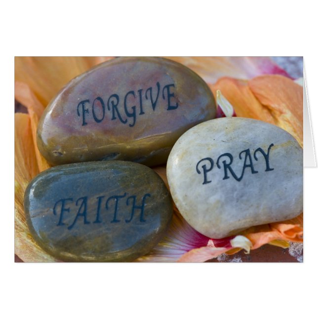 Vergeven Faith en Pray Rocks 1 (Voorkant Horizontaal)