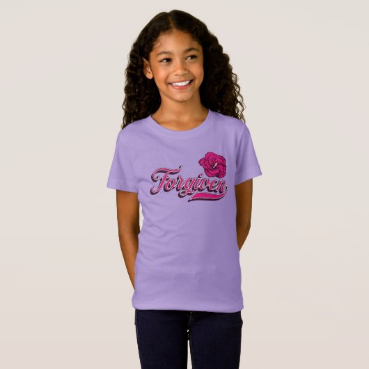 Vergeven Hibiscus T-shirt (Voorkant volledig)