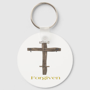 Vergeven kruis sleutelhanger