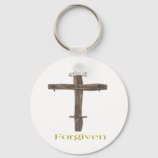Vergeven kruis sleutelhanger (Voorkant)