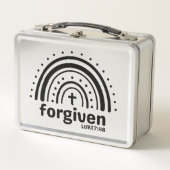 Vergeven Luke 7:48 Christelijk Lunch Box (Voorkant)