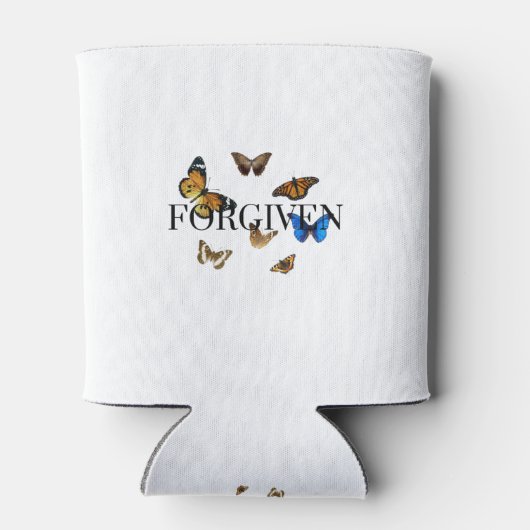 Vergeven - Mooie vlinder - Insecten Blikjeskoeler (Achterkant)