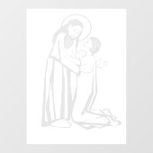 Vergeven Prodigal Son afbeelding Raamsticker (Vel)