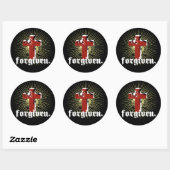 vergeven ronde sticker (Vel)