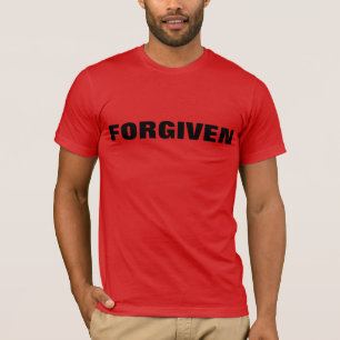 Vergeven Shirt van het Bella Canvas in het rood