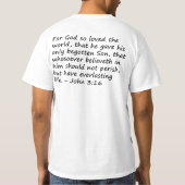 Vergeven T-shirt (Achterkant)