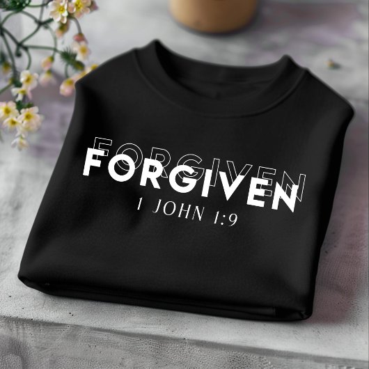 Vergeven voor mannen en vrouwen Christelijk T-shir T-shirt