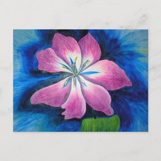 Vergeving Bloem Affirmatie Briefkaart (Voorkant)