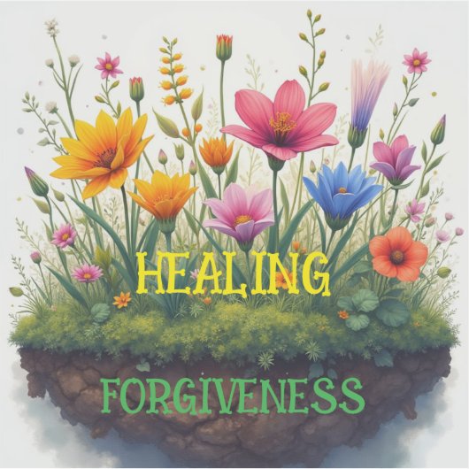 Vergeving brengt genezing sticker (Voorkant)