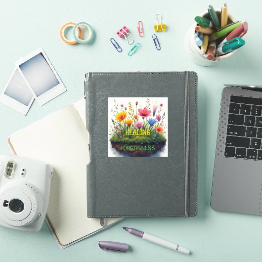 Vergeving brengt genezing sticker (iPad Cover)