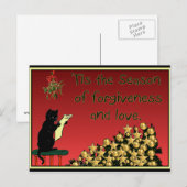 Vergeving en liefde Kerst briefkaart (Voorkant / Achterkant)