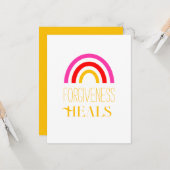 "Vergeving geneest" Kaart (Voorkant / Achterkant in situ)