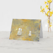 Vergeving helende herstel geesten van het verleden kaart (Gele Bloem)