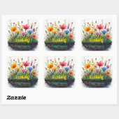 Vergeving is nodig voor genezing vierkante sticker (Vel)