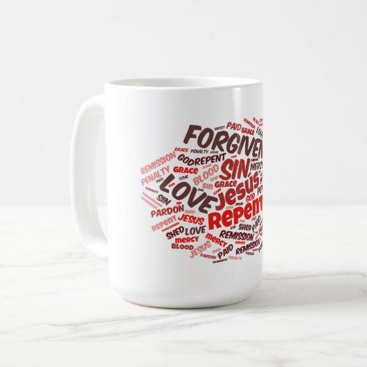 Vergeving - Mok (Voorkant links)