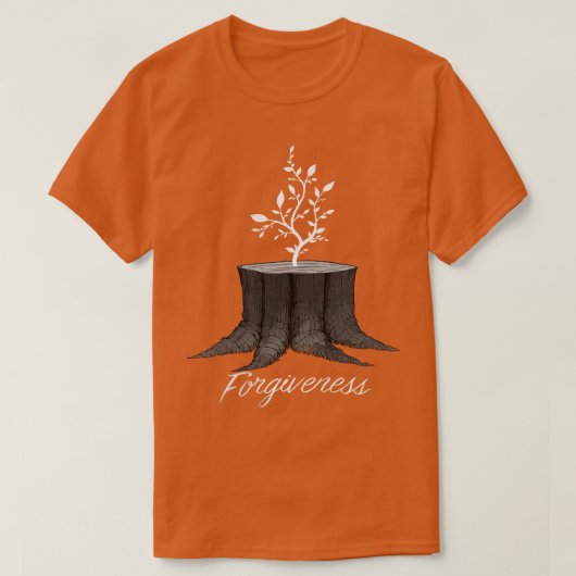 vergeving t-shirt (Design voorkant)