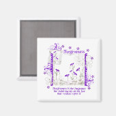 Vergeving Violet Magneet (Voorkant / Achterkant)