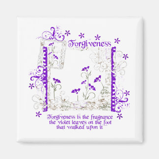 Vergeving Violet Magneet