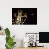 Vergezant en aarde poster (Thuiskantoor)