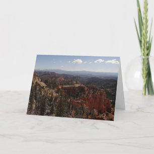 Vergezichts punt in Bryce Canyon National Park Kaart