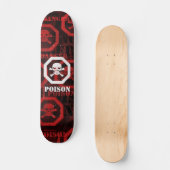 Vergif Persoonlijk Skateboard (Voorkant)