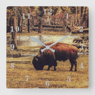 vergif vierkante klok