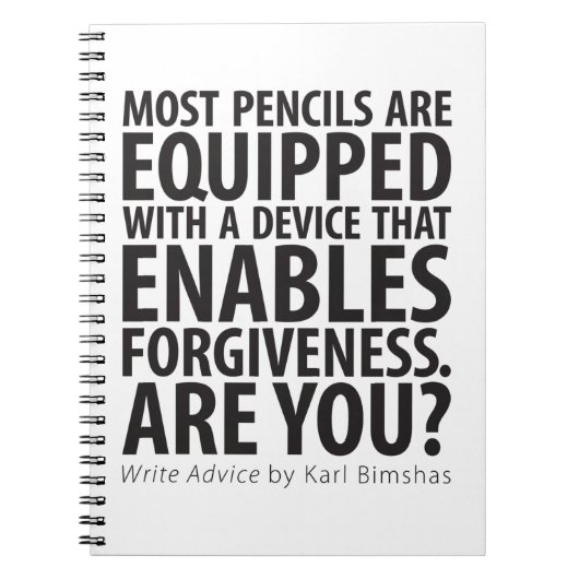 Vergiffenblad Notitieboek (Voorkant)