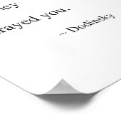 Vergiffenis 1 Poster (Hoek)