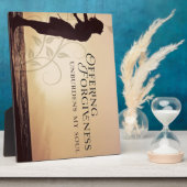 Vergiffenis aanbieden fotoplaat (Zijkant)