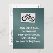 vergiffenis... briefkaart (Voorkant / Achterkant)