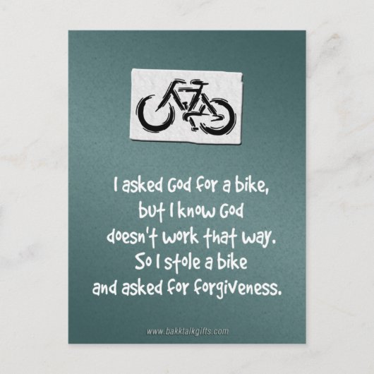 vergiffenis... briefkaart (Voorkant)