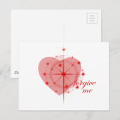 vergiffenis briefkaart (Voorkant / Achterkant)