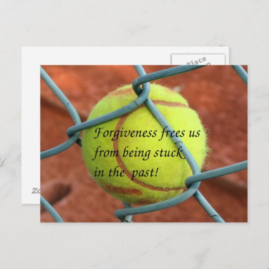 Vergiffenis Frees ons! Briefkaart (Voorkant / Achterkant)