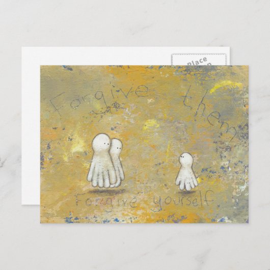 Vergiffenis genezing herstel spoken uit het verled briefkaart (Voorkant / Achterkant)