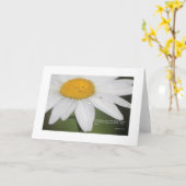 Vergiffenis Kaart (Gele Bloem)