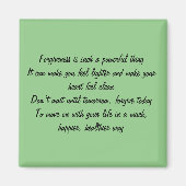 Vergiffenis Magnet (Voorkant)