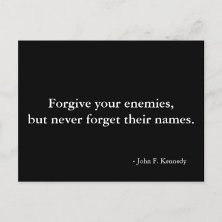 Vergiffensief citaat - briefkaart