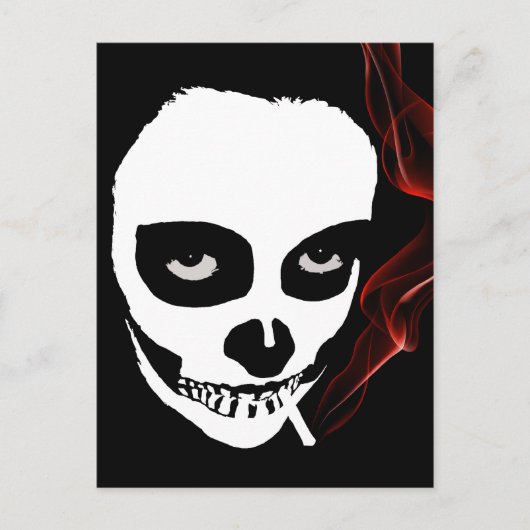 vergiftigde dood briefkaart (Voorkant)