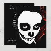 vergiftigde dood kaart (Voorkant / Achterkant)