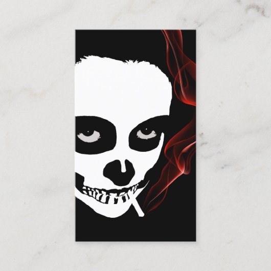 vergiftigde dood visitekaartje (Voorkant)