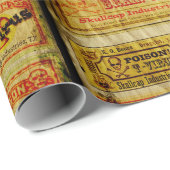 Vergiftigingspapier voor apothekerpapier cadeaupapier (Rol Hoek)